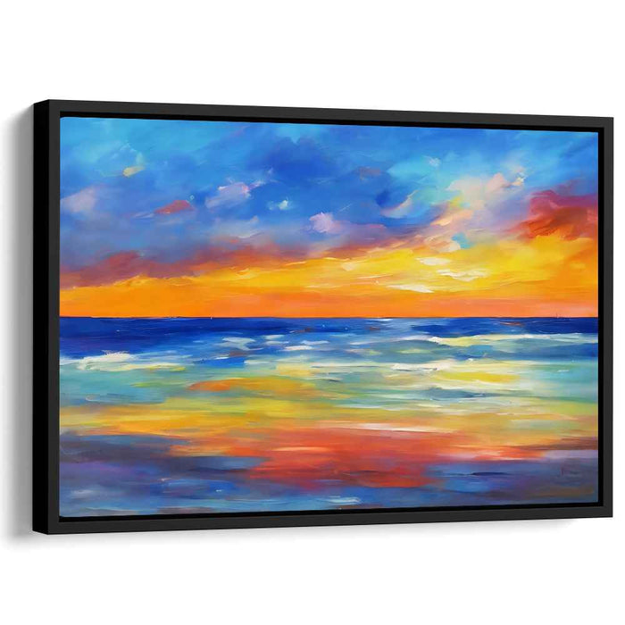 Abstract Beach Sunset #128