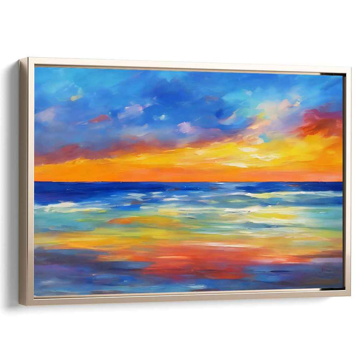 Abstract Beach Sunset #128