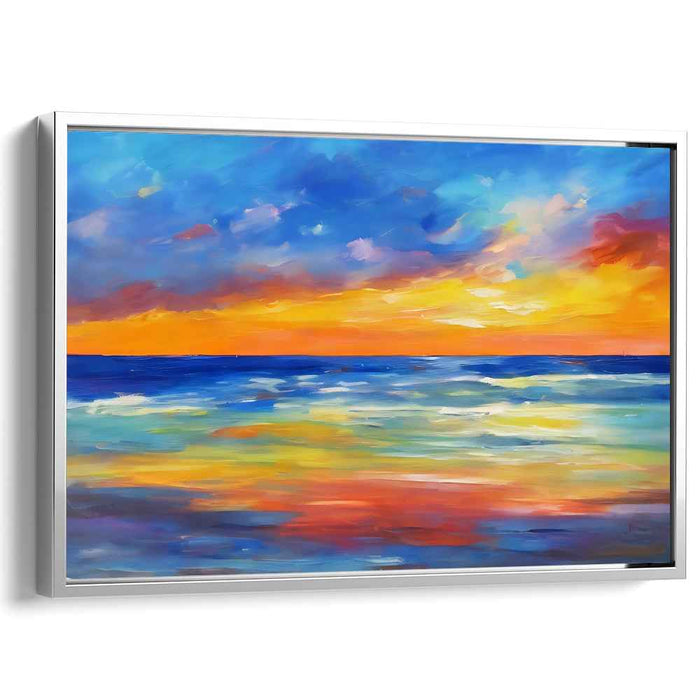 Abstract Beach Sunset #128