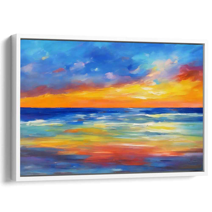 Abstract Beach Sunset #128