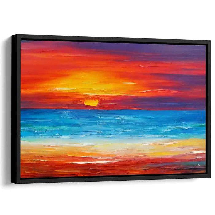 Abstract Beach Sunset #130