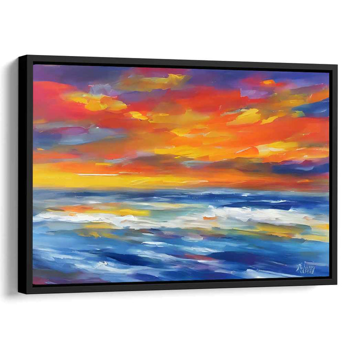 Abstract Beach Sunset #134