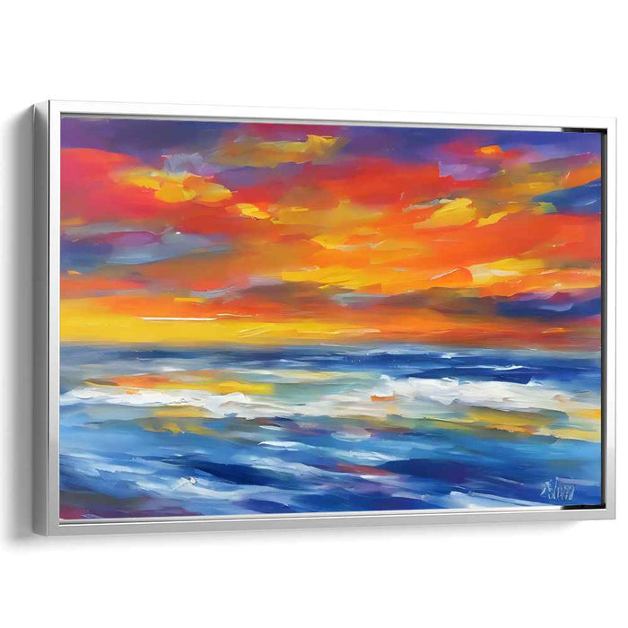 Abstract Beach Sunset #134