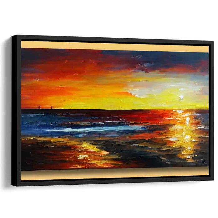 Abstract Beach Sunset #138