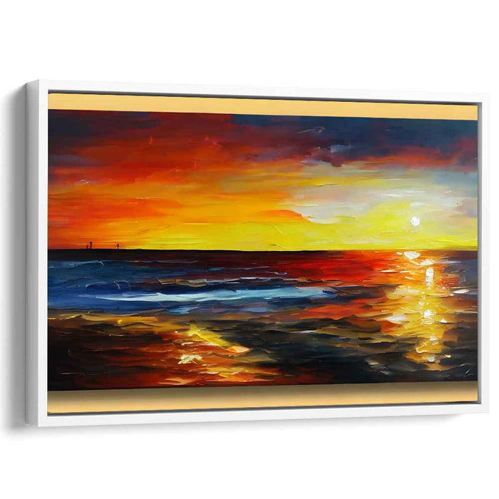 Abstract Beach Sunset #138