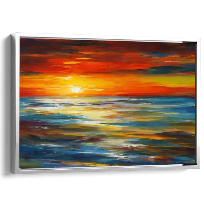Abstract Beach Sunset #140