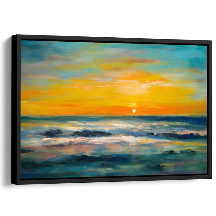 Abstract Beach Sunset #141