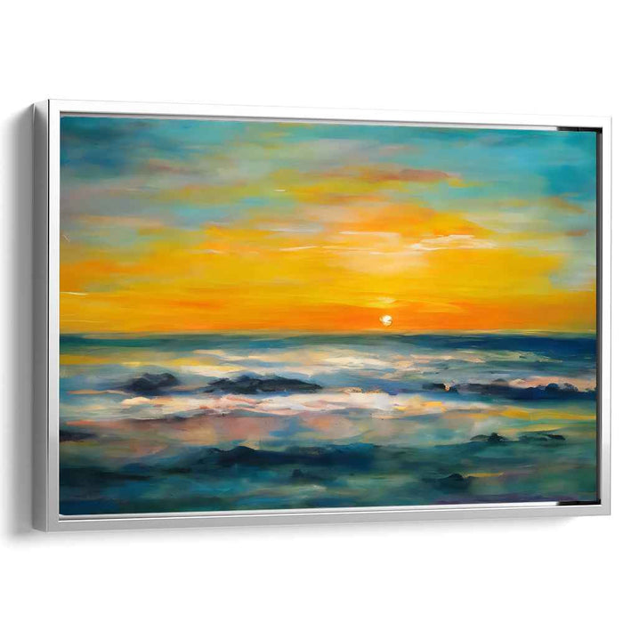 Abstract Beach Sunset #141