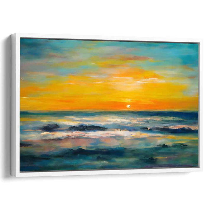 Abstract Beach Sunset #141