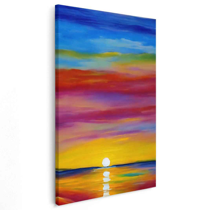 Abstract Beach Sunset #202