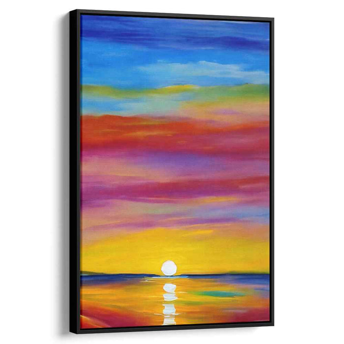 Abstract Beach Sunset #202