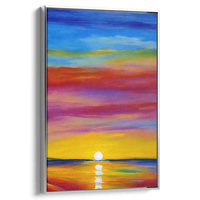 Abstract Beach Sunset #202