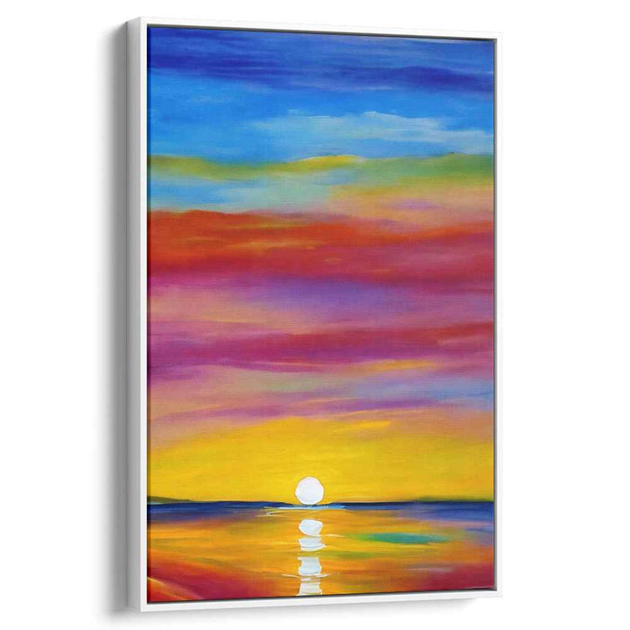 Abstract Beach Sunset #202