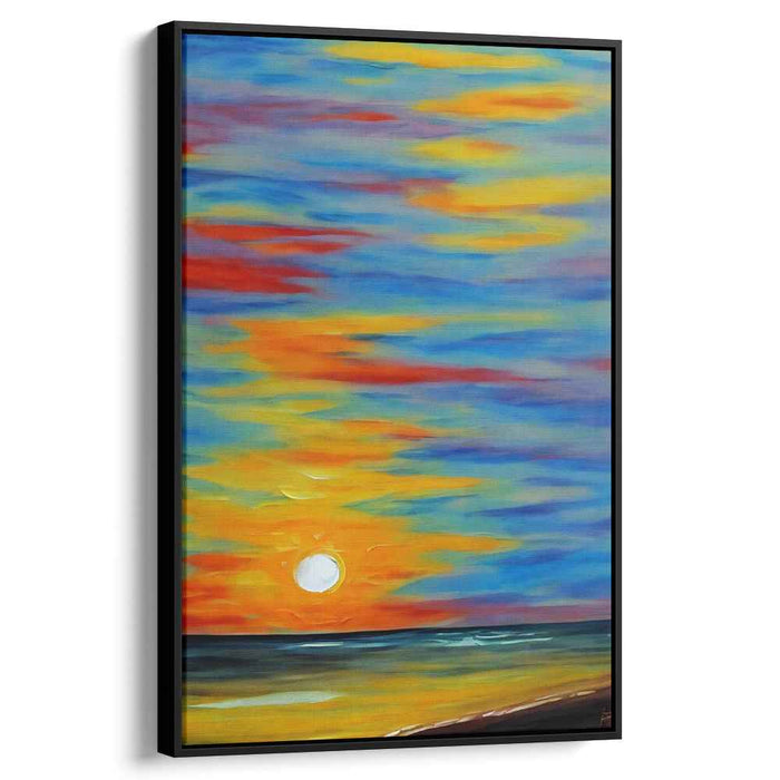 Abstract Beach Sunset #203