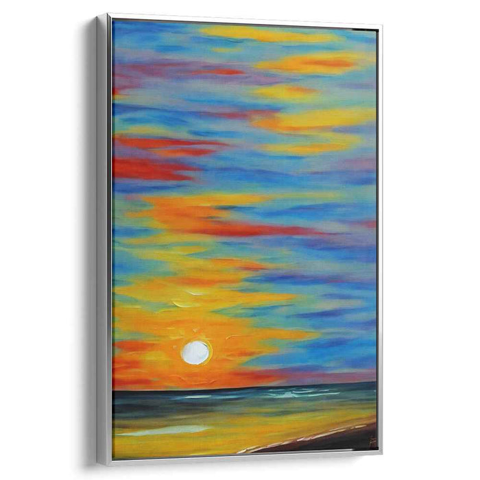 Abstract Beach Sunset #203