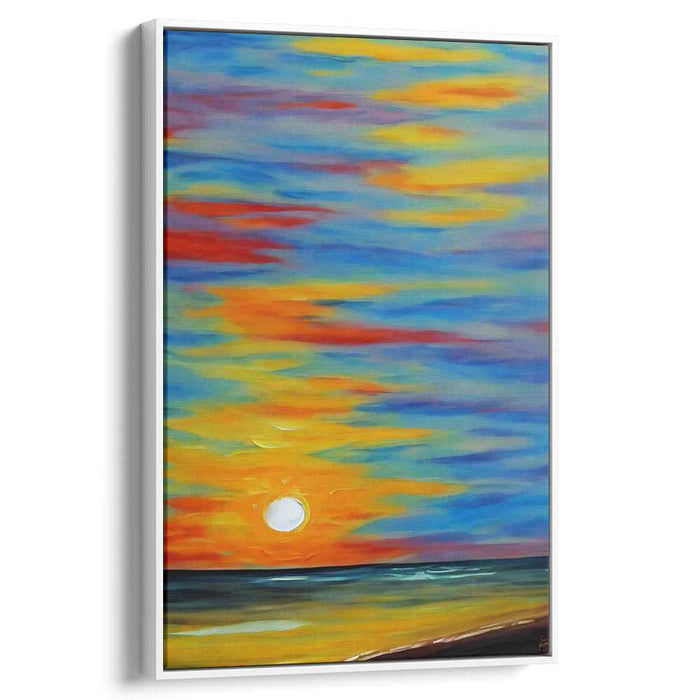 Abstract Beach Sunset #203
