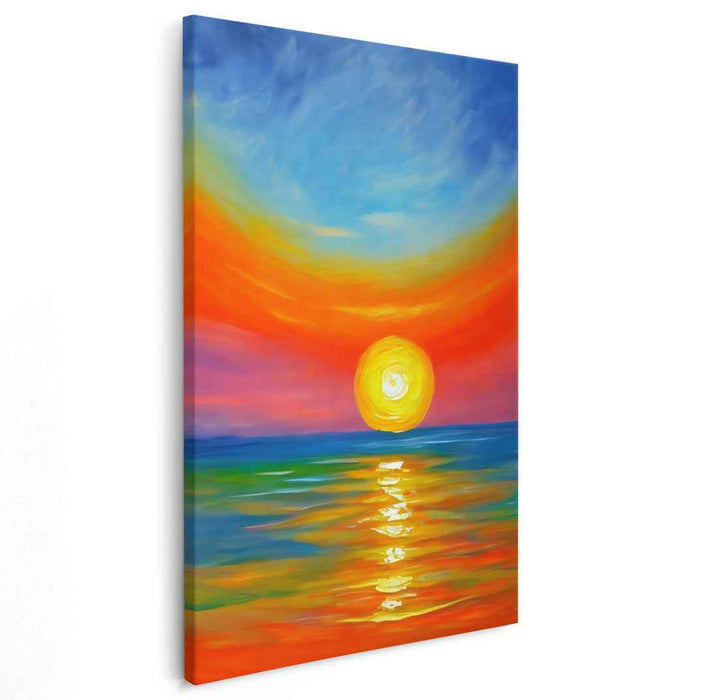 Ocean Mirage: A Symphony of Colors Over the Ocean