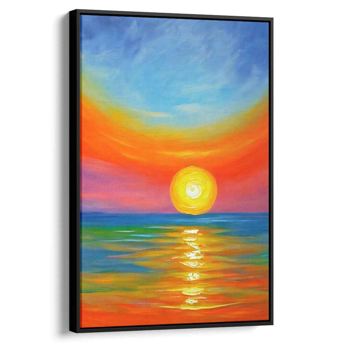 Ocean Mirage: A Symphony of Colors Over the Ocean