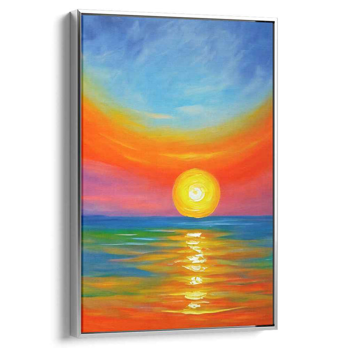 Ocean Mirage: A Symphony of Colors Over the Ocean