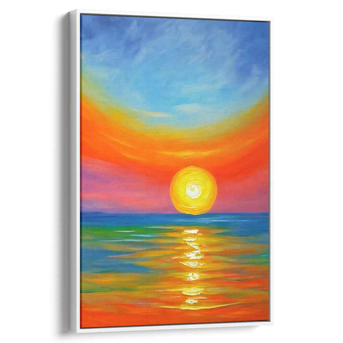 Ocean Mirage: A Symphony of Colors Over the Ocean