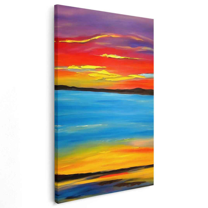 Abstract Beach Sunset #205