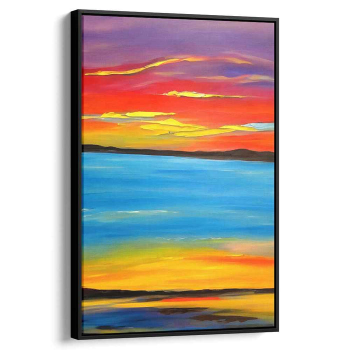 Abstract Beach Sunset #205