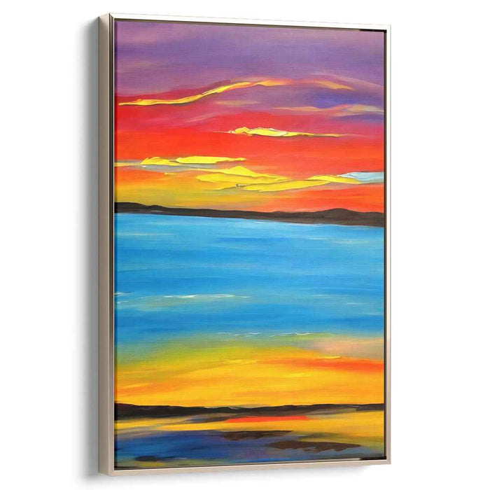 Abstract Beach Sunset #205