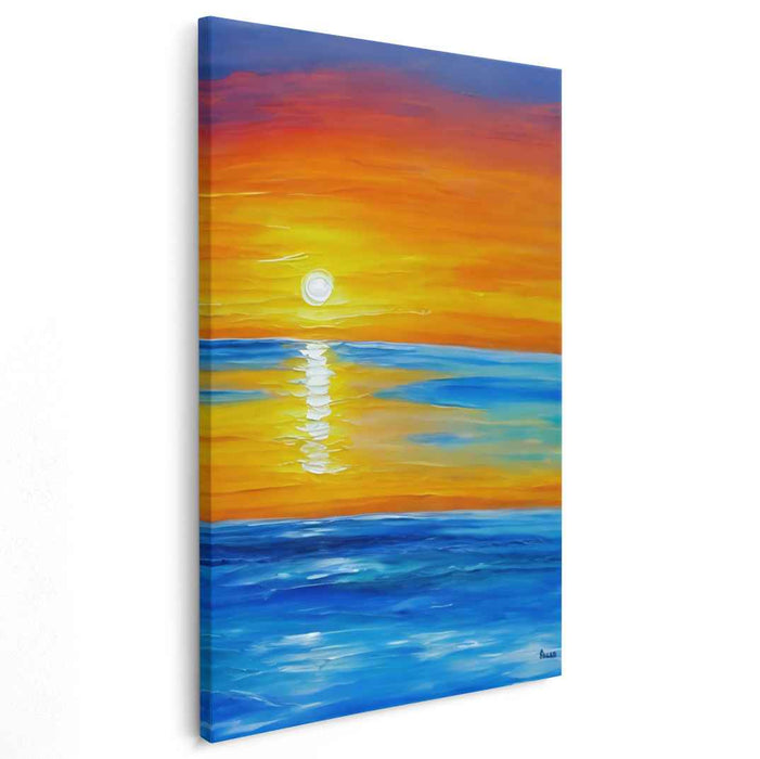 Abstract Beach Sunset #210