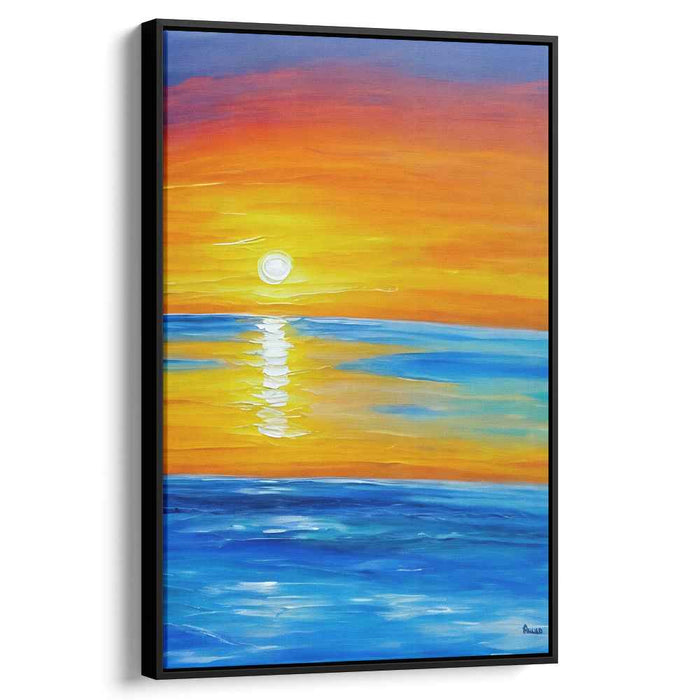 Abstract Beach Sunset #210