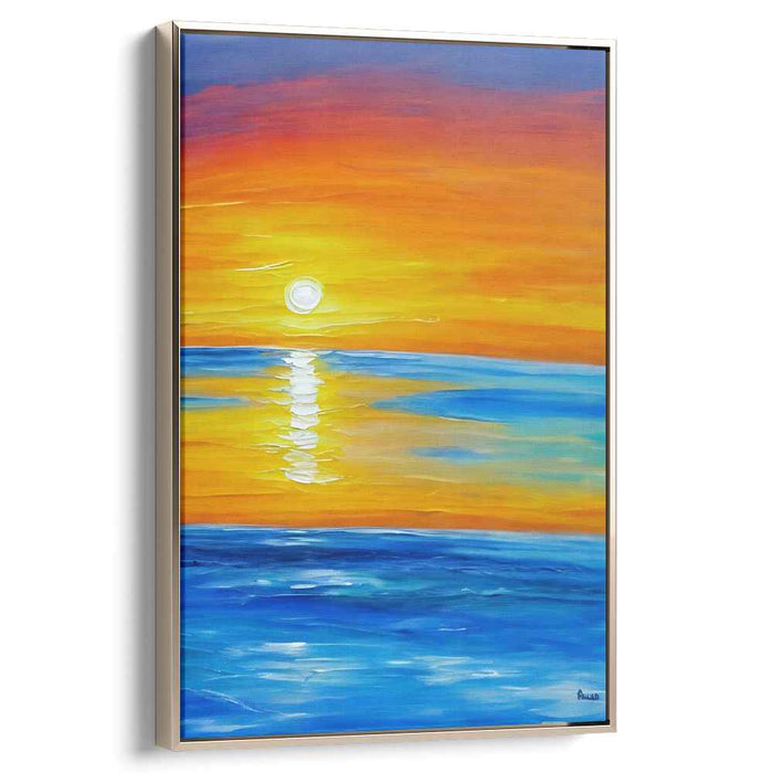 Abstract Beach Sunset #210