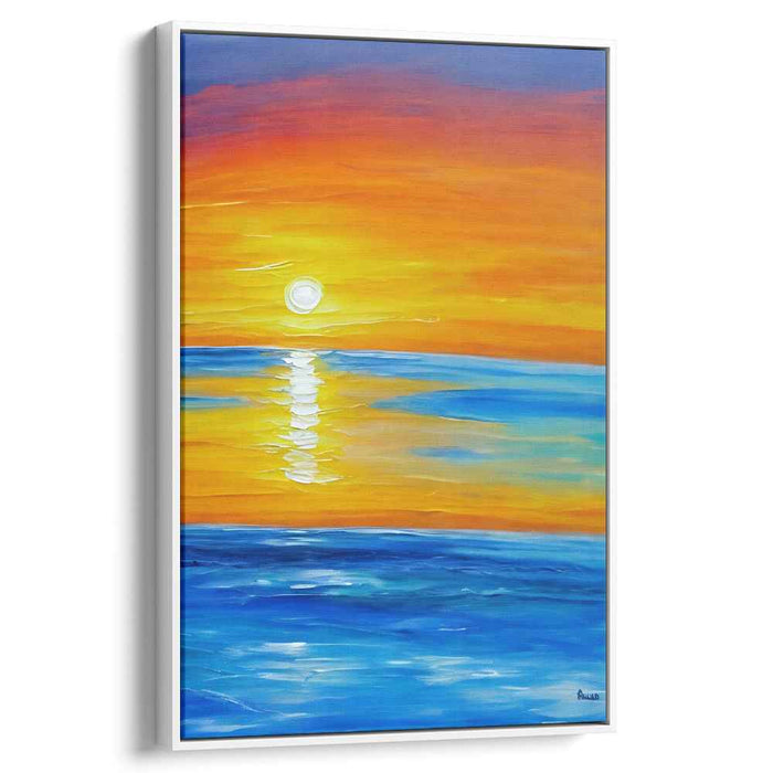 Abstract Beach Sunset #210