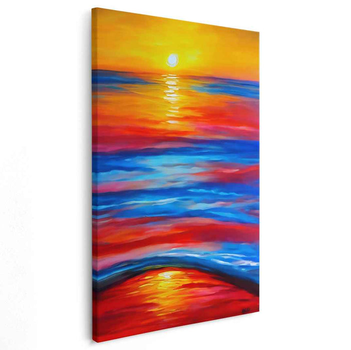 Abstract Beach Sunset #216