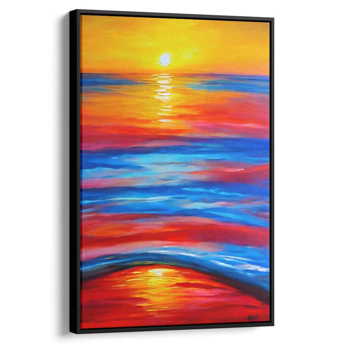 Abstract Beach Sunset #216