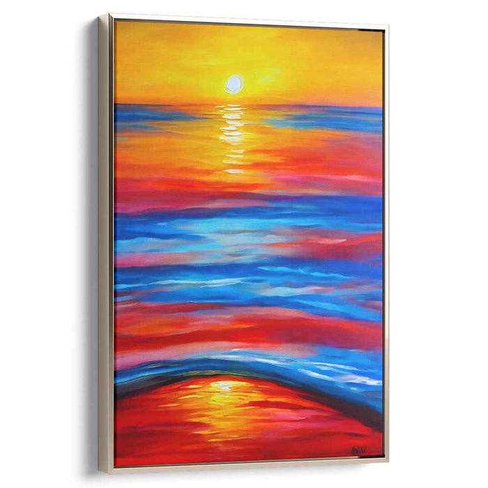 Abstract Beach Sunset #216