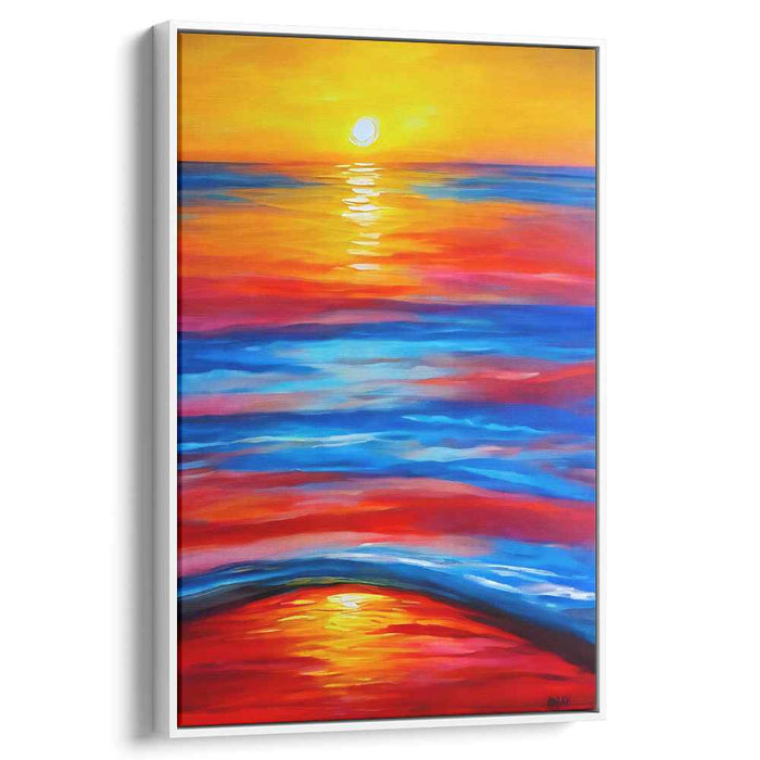 Abstract Beach Sunset #216