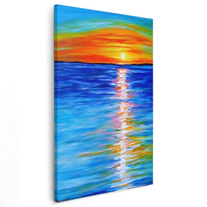 Abstract Beach Sunset #217