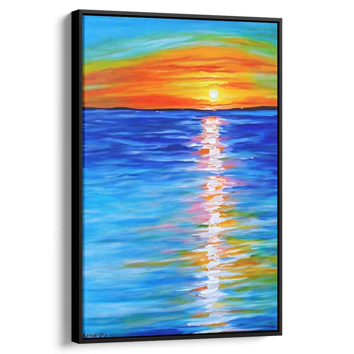 Abstract Beach Sunset #217