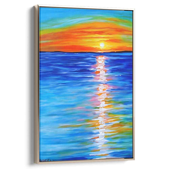 Abstract Beach Sunset #217