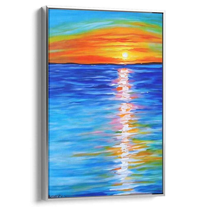 Abstract Beach Sunset #217