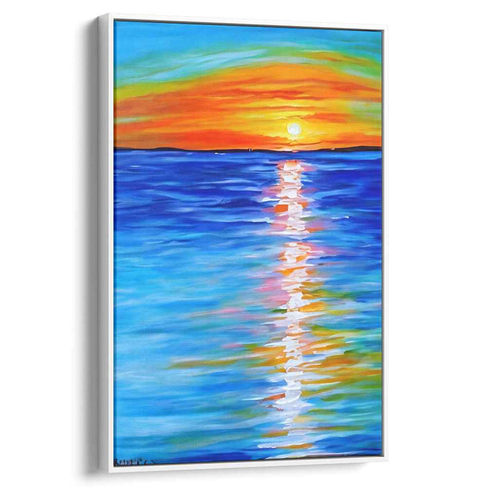 Abstract Beach Sunset #217