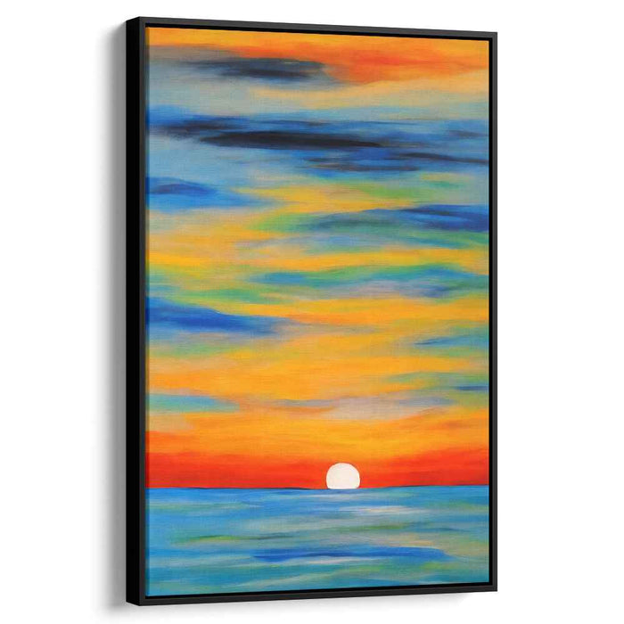 Abstract Beach Sunset #219