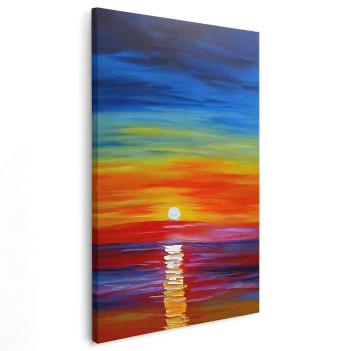 Abstract Beach Sunset #220