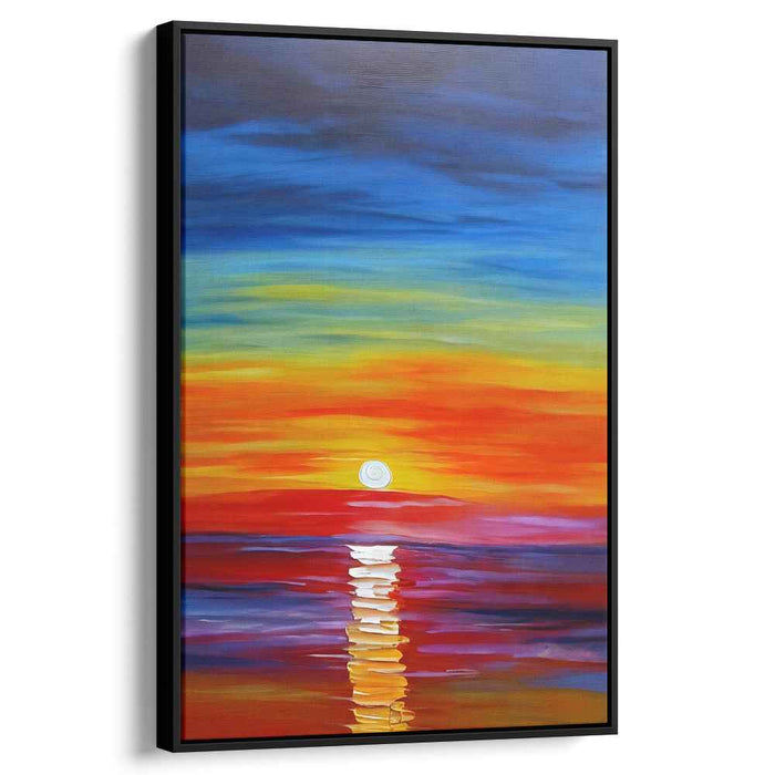 Abstract Beach Sunset #220