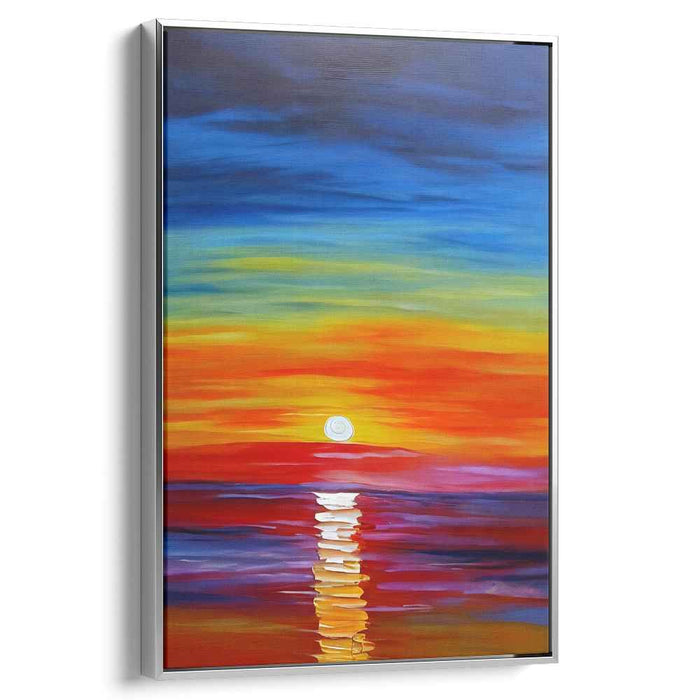 Abstract Beach Sunset #220