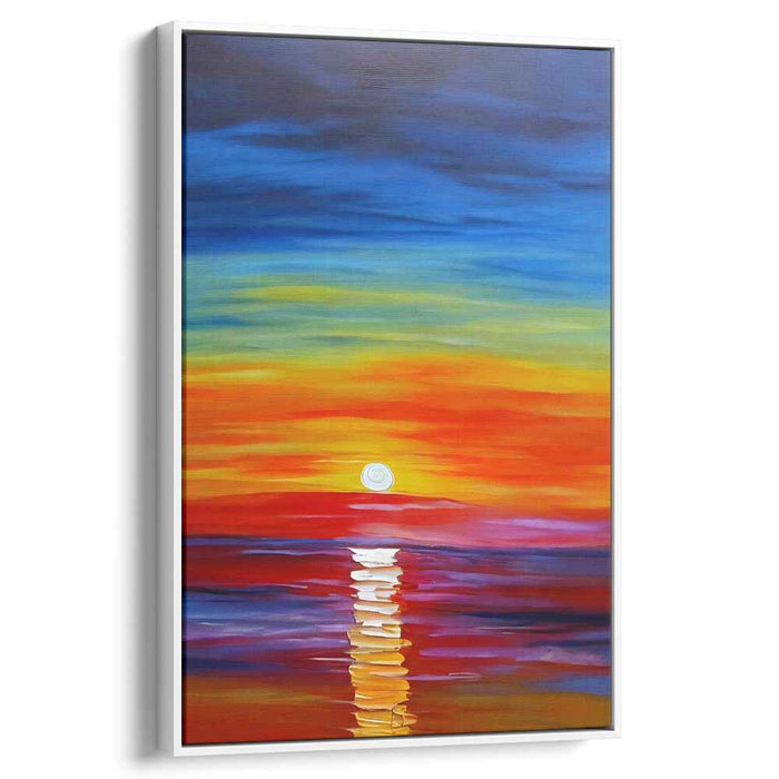 Abstract Beach Sunset #220