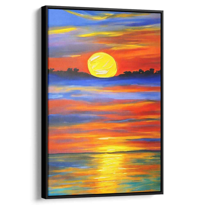 Abstract Beach Sunset #223