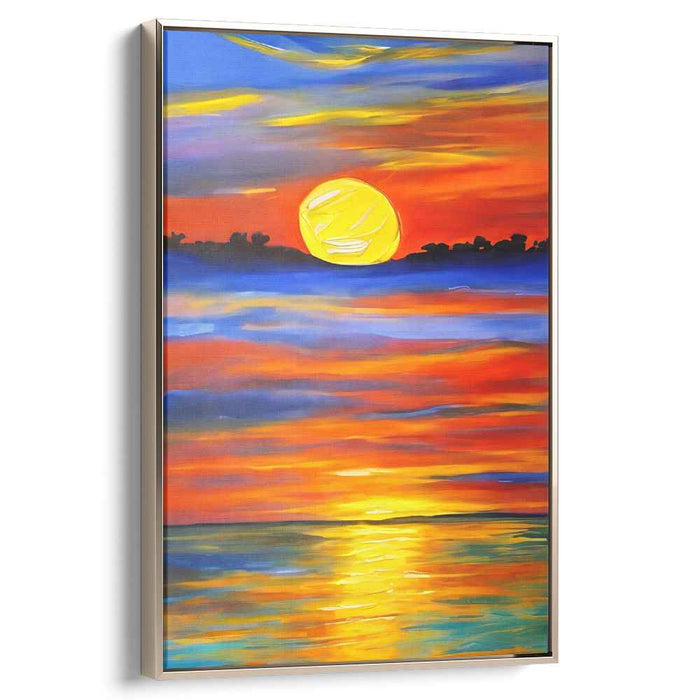 Abstract Beach Sunset #223