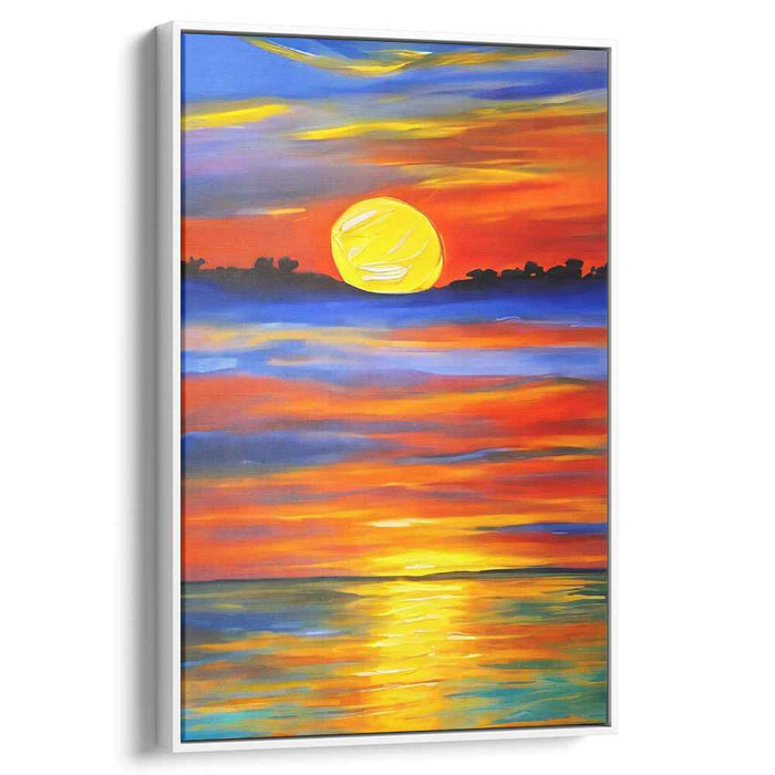 Abstract Beach Sunset #223