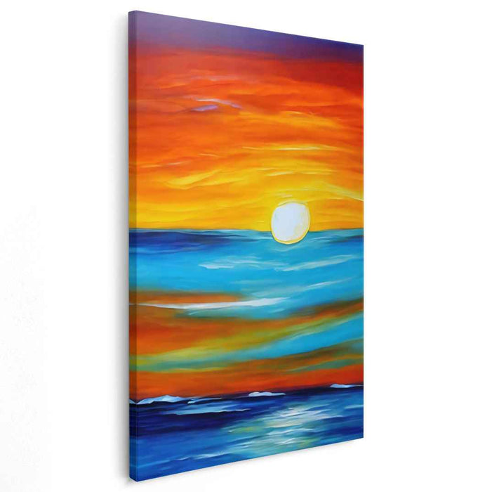 Abstract Beach Sunset #227