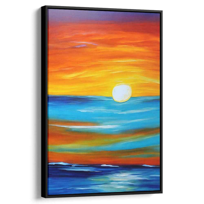 Abstract Beach Sunset #227